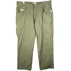 Tyndale FRMC Work Pants Mens Olive Green Carpenter Flame Resistant CAT 2 USA